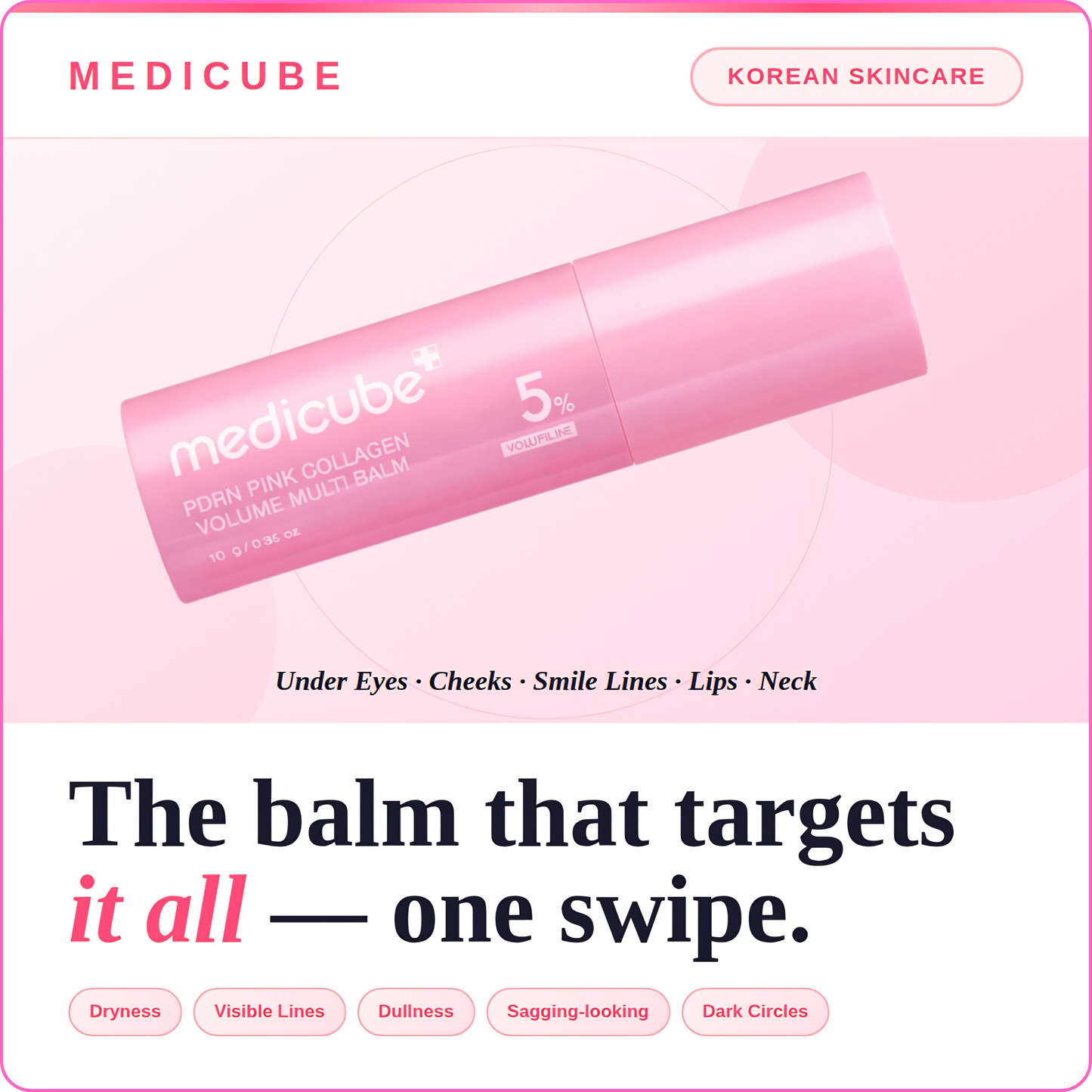 PDRN Pink Collagen Volume Multi Balm Stick